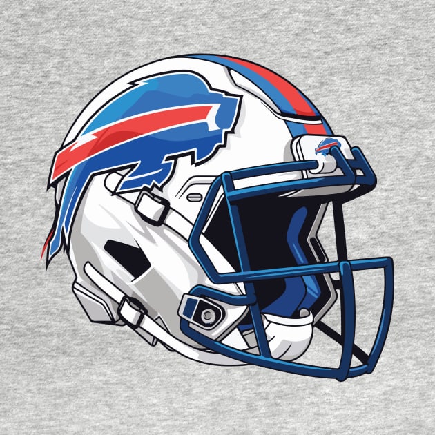 Buffalo Bills Helmet by vectrus